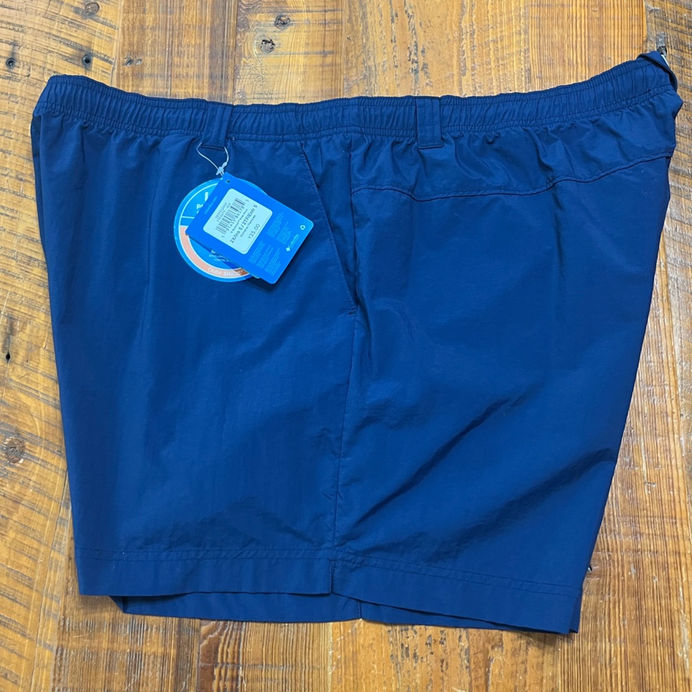NWT Columbia Backcast Water Short Navy Blue Shorts, Size 2XL - Picture 11 of 12